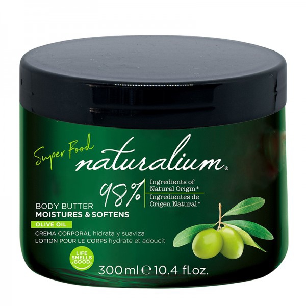 Olive Naturalium Superfood Body Cream (300 ml): Natürliche Creme mit feuchtigkeitsspendenden und weichmachenden Wirkstoffen Olive Naturalium Superfood Body Cream (300 ml): Natürliche Creme mit feuchtigkeitsspendenden und weichmachenden Wirkstoffen